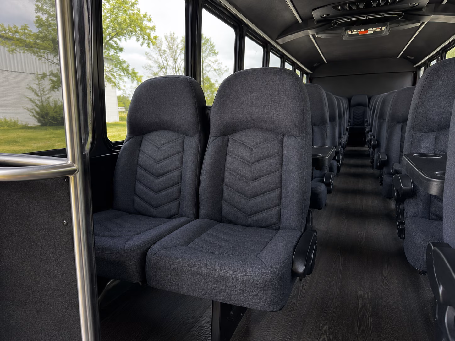 mckinney 18 passenger minibus interior
