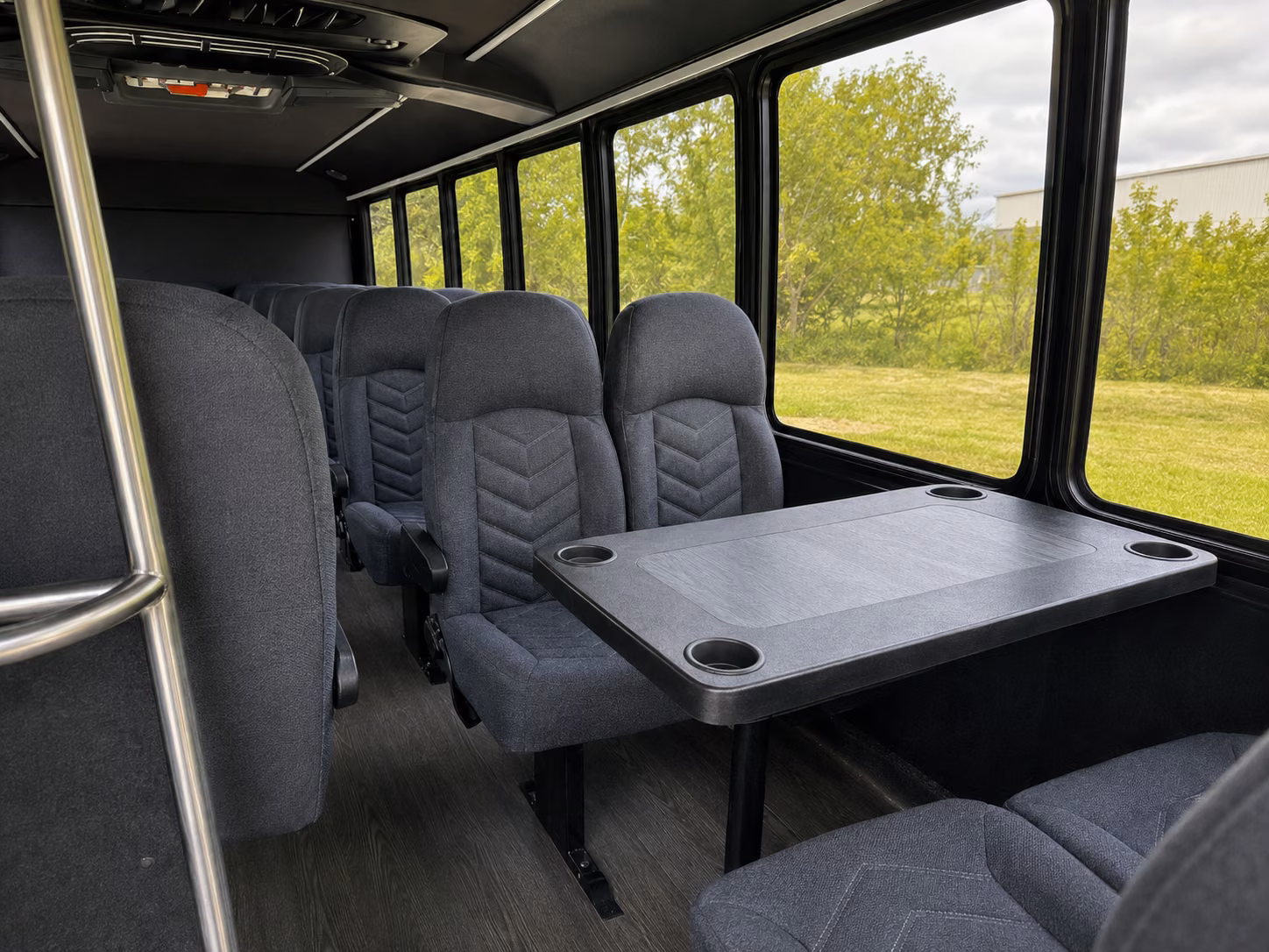 mckinney 20 passenger minibus interior