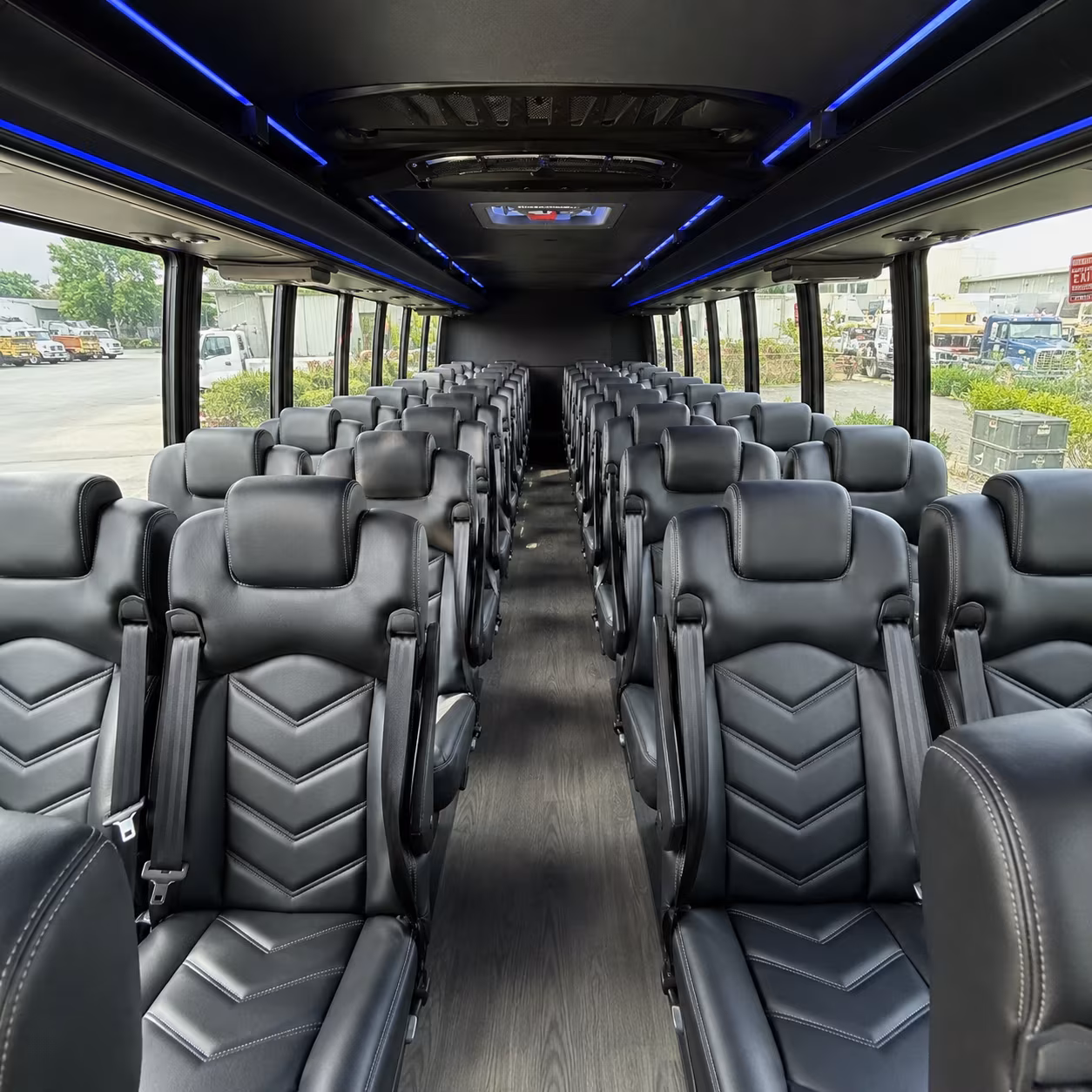 mckinney 30 passenger minibus inside