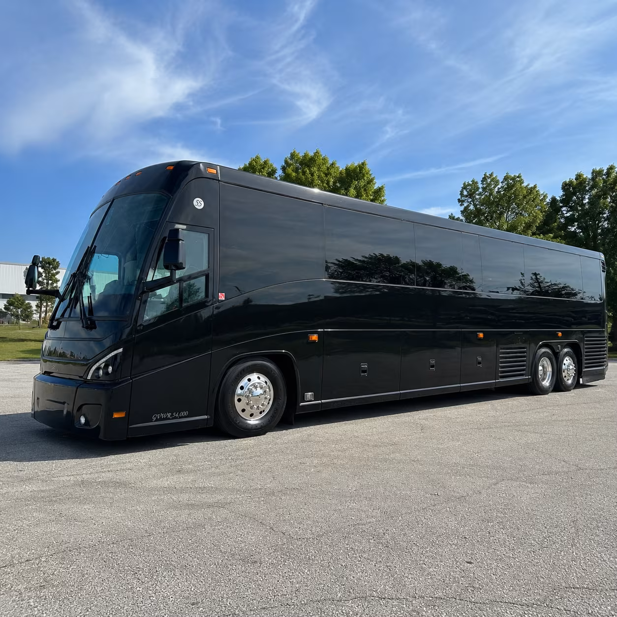 mckinney 47 passenger charter bus