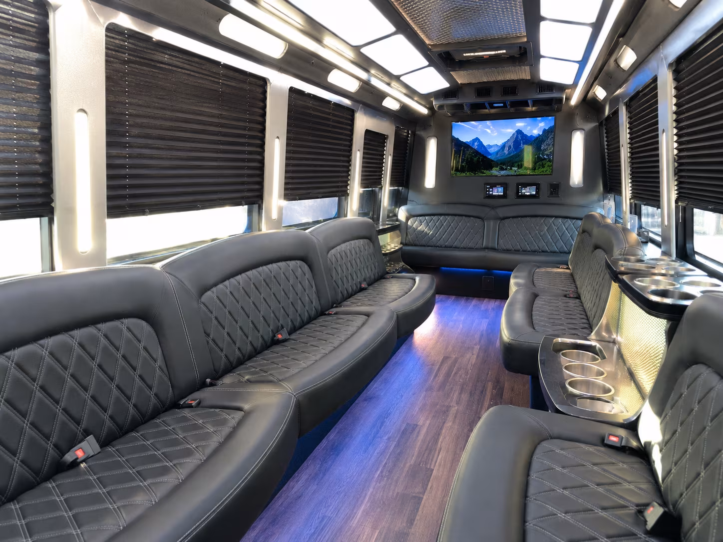 mckinney friscos entertainment district party bus rental