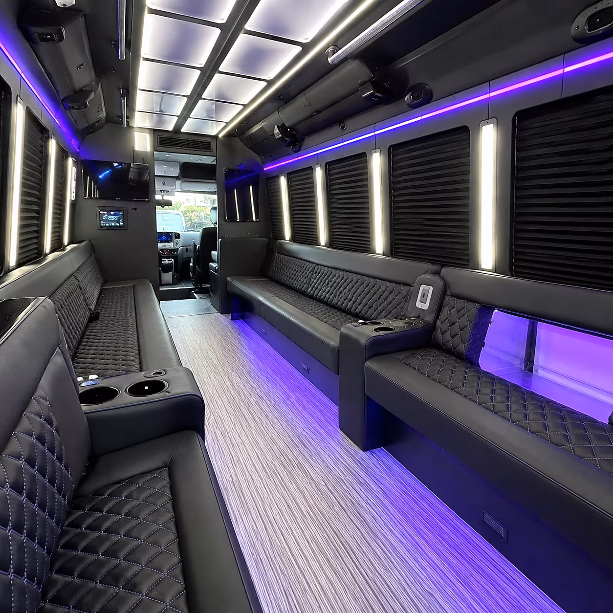 mckinney party bus inside
