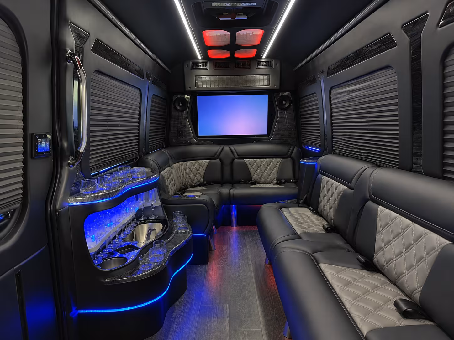 mckinney prom transportation onboard seating