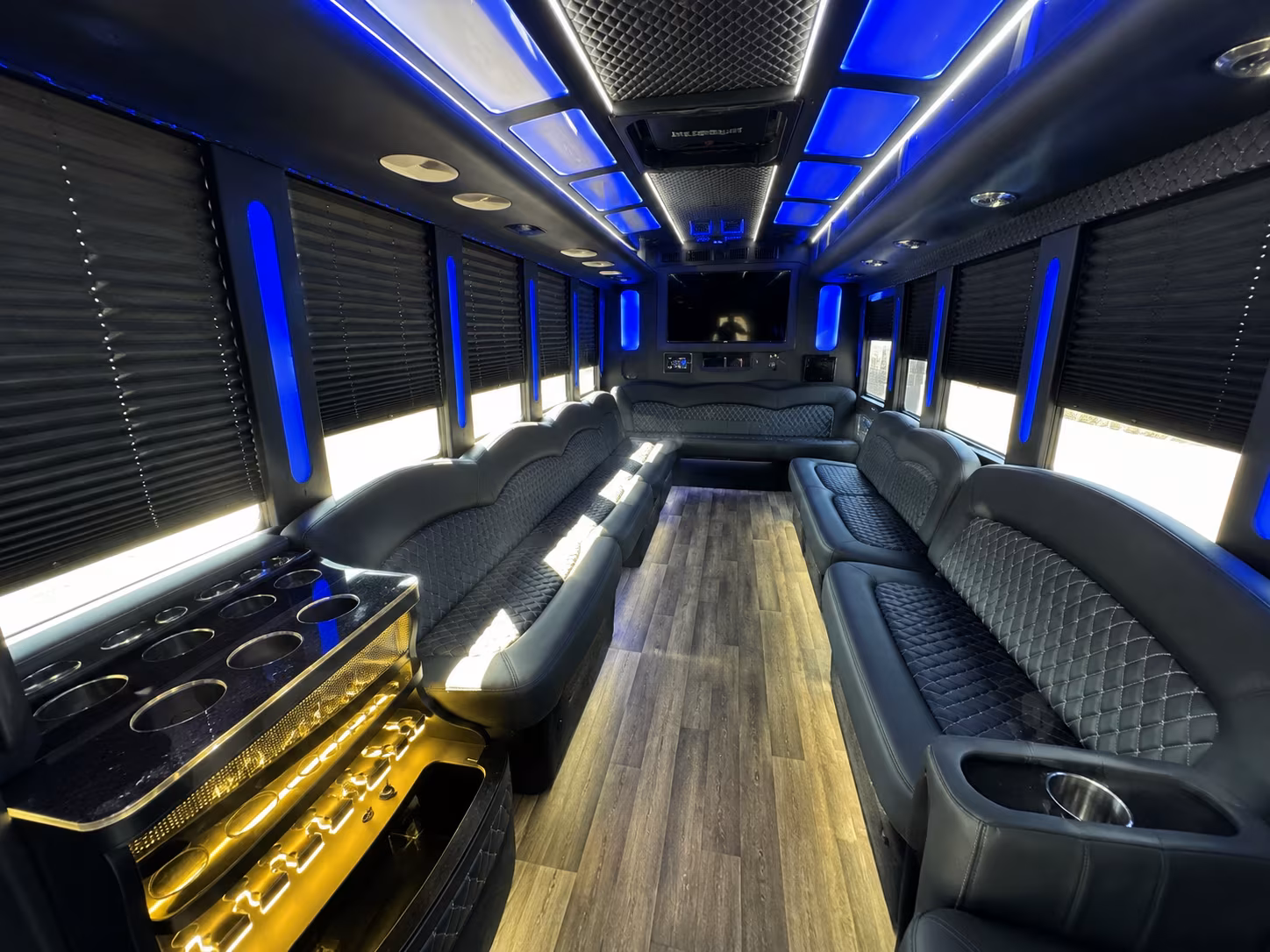 party buses for mckinney birthday bar crawls along historic downtown