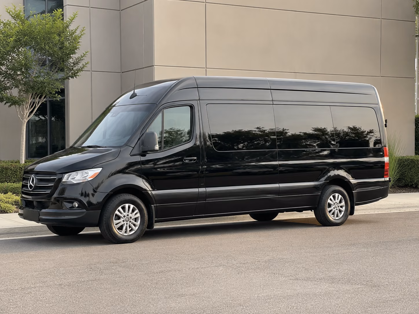 sprinter vans and shuttle buses for smaller wine tour groups around mckinney